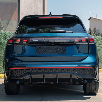 🔥ART.6388 SPOILER POSTERIORE PER VOLKSWAGEN TIGUAN STANDARD R-LINE DAL 2024🔥