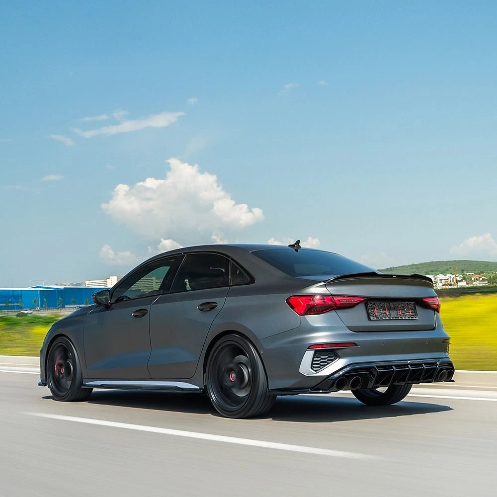 🔥ART.6398 SPOILER POSTERIORE PER AUDI A3/S3/RS3 8Y BERLINA 2020–2024🔥