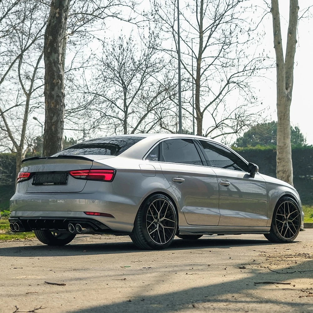 🔥ART.6415 SPOILER POSTERIORE COMPATIBILE CON AUDI A3/S3/RS3 BERLINA 8V 13–20🔥