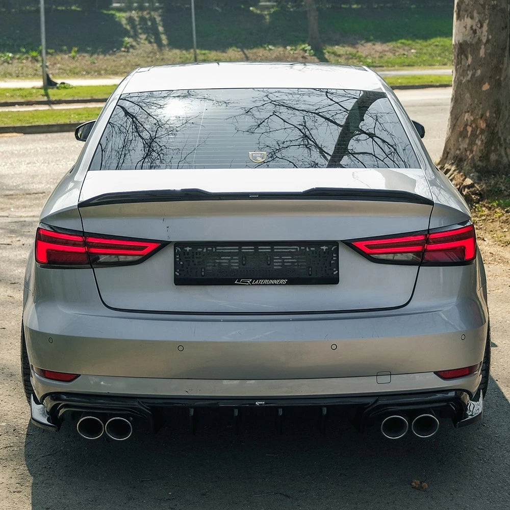 🔥ART.6415 SPOILER POSTERIORE COMPATIBILE CON AUDI A3/S3/RS3 BERLINA 8V 13–20🔥