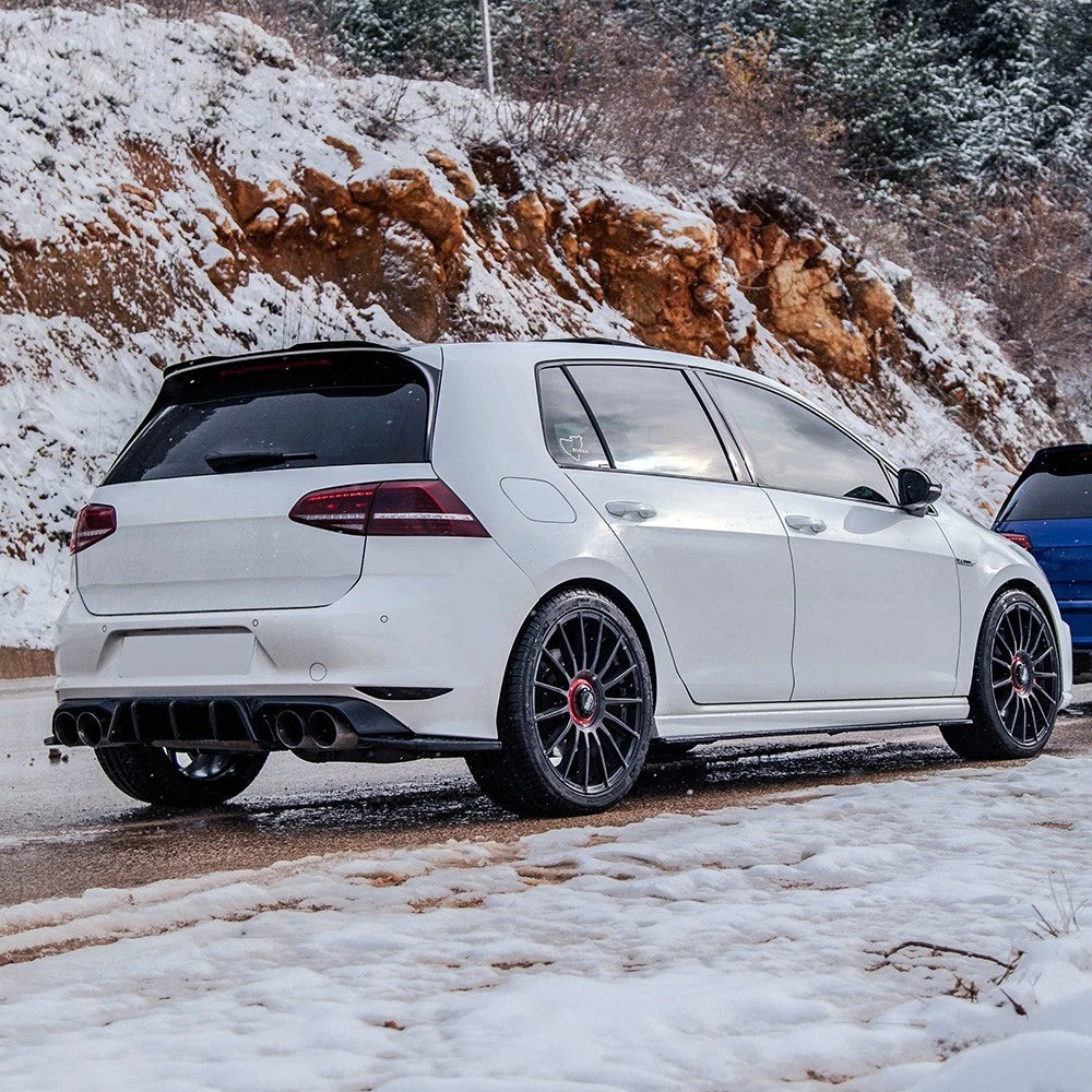 🔥ART.6416 SPOILER POSTERIORE PER VW GOLF MK7/MK7.5 GTI/R/R-LINE 2013–2016🔥