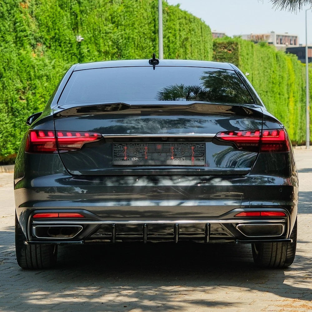 🔥ART.6423 DIFFUSORE POSTERIORE COMPATIBILE CON AUDI A4 B9 FACELIFT 2019–2024🔥