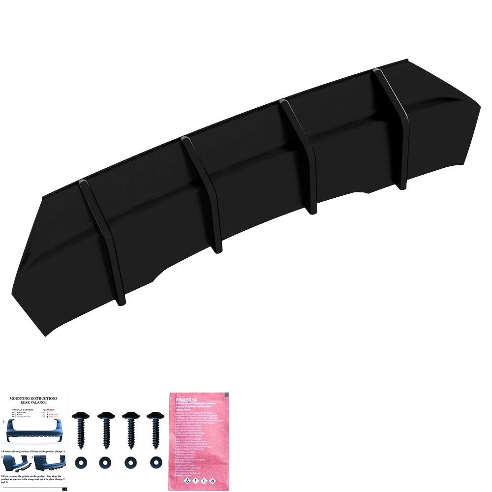 🔥ART.6423 DIFFUSORE POSTERIORE COMPATIBILE CON AUDI A4 B9 FACELIFT 2019–2024🔥