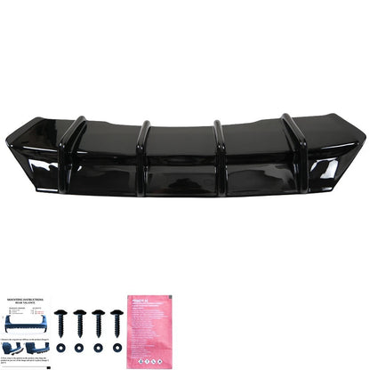 🔥ART.6423 DIFFUSORE POSTERIORE COMPATIBILE CON AUDI A4 B9 FACELIFT 2019–2024🔥