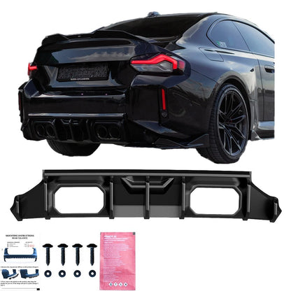 🔥ART.6430 DIFFUSORE POSTERIORE COMPATIBILE CON BMW M2 G87 DAL 2023🔥