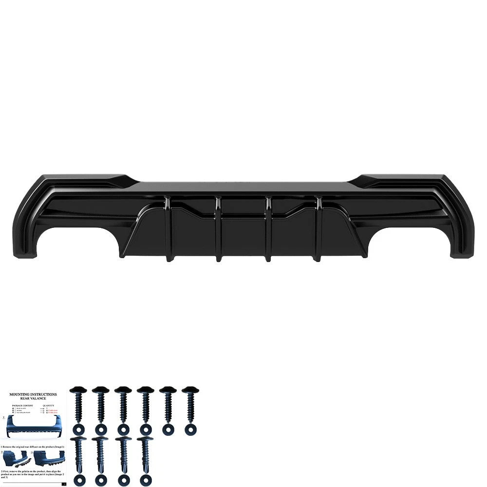 🔥ART.6434 DIFFUSORE POSTERIORE PER BMW SERIE 1 F40 M-PACK 19–24🔥