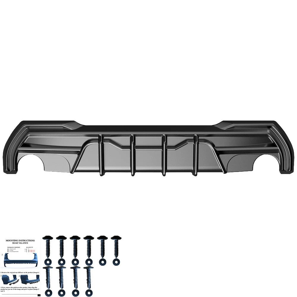 🔥ART.6434 DIFFUSORE POSTERIORE PER BMW SERIE 1 F40 M-PACK 19–24🔥