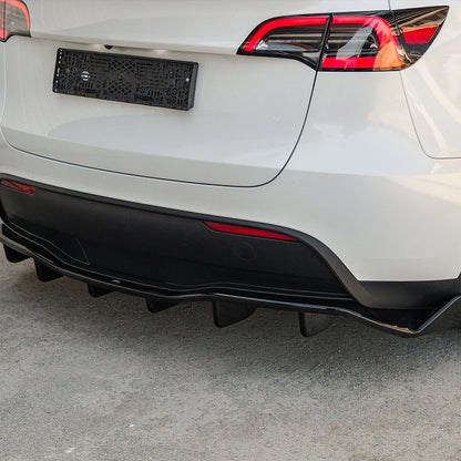 🔥ART.6447 SPLITTER POSTERIORE COMPATIBILE CON TESLA MODEL Y 2020–2025🔥