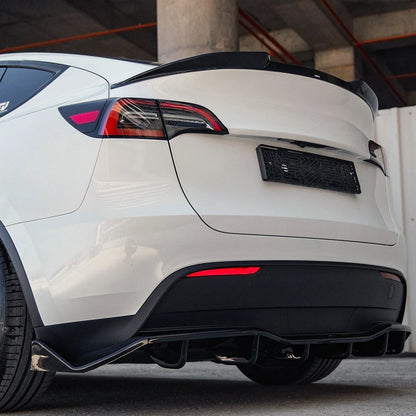 🔥ART.6447 SPLITTER POSTERIORE COMPATIBILE CON TESLA MODEL Y 2020–2025🔥