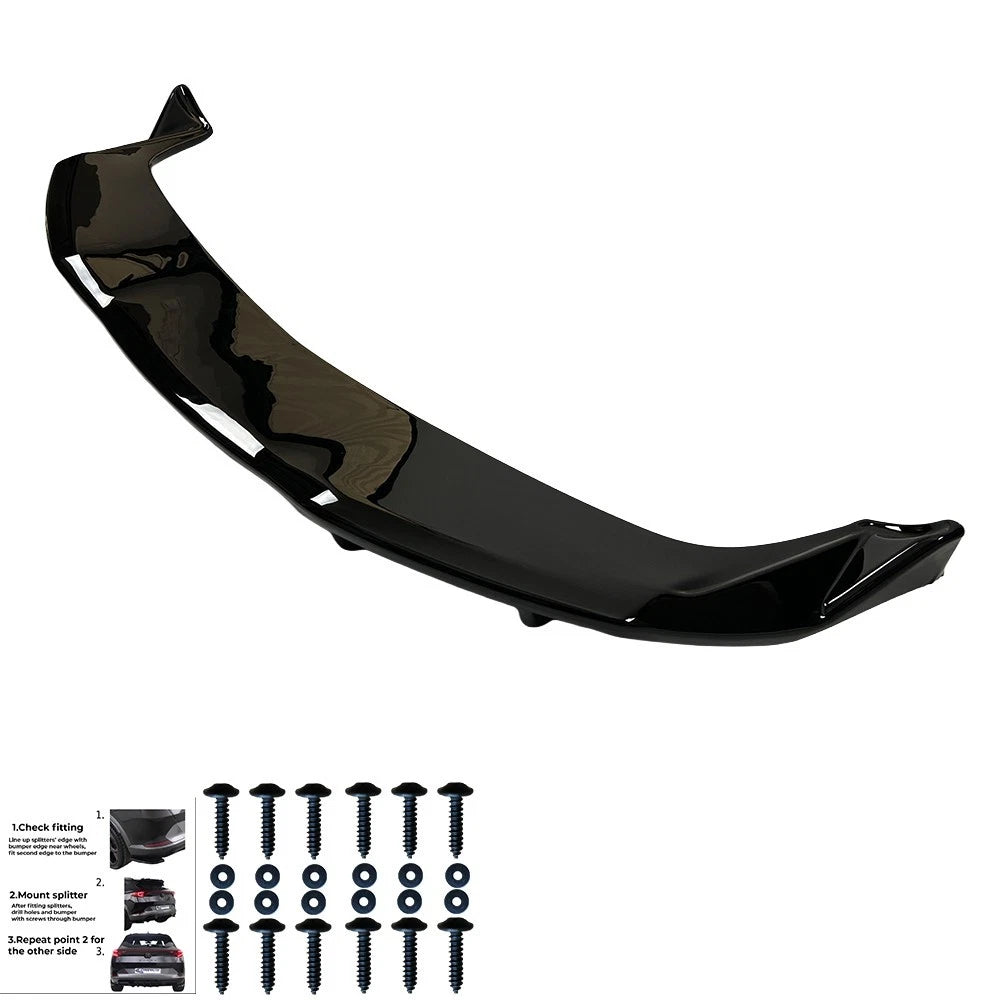 🔥ART.6447 SPLITTER POSTERIORE COMPATIBILE CON TESLA MODEL Y 2020–2025🔥