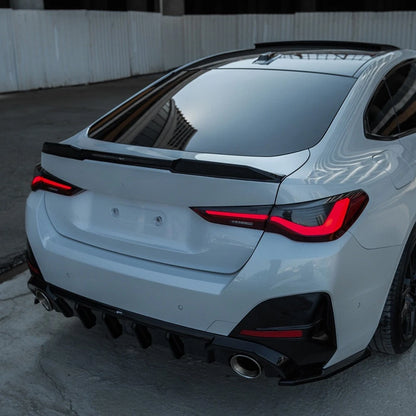 🔥ART.6452 SPLITTER POSTERIORE ADATTO PER BMW SERIE 4 G26 GRAND COUPÉ DAL 2021🔥