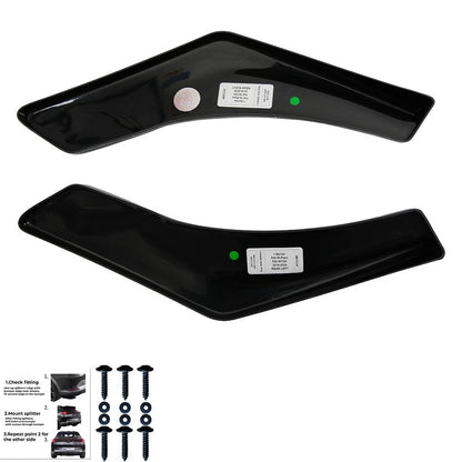 🔥ART.6457 SPLITTER POSTERIORE PER BMW SERIE 1 F40 M-PACK M135i 2019–2024🔥