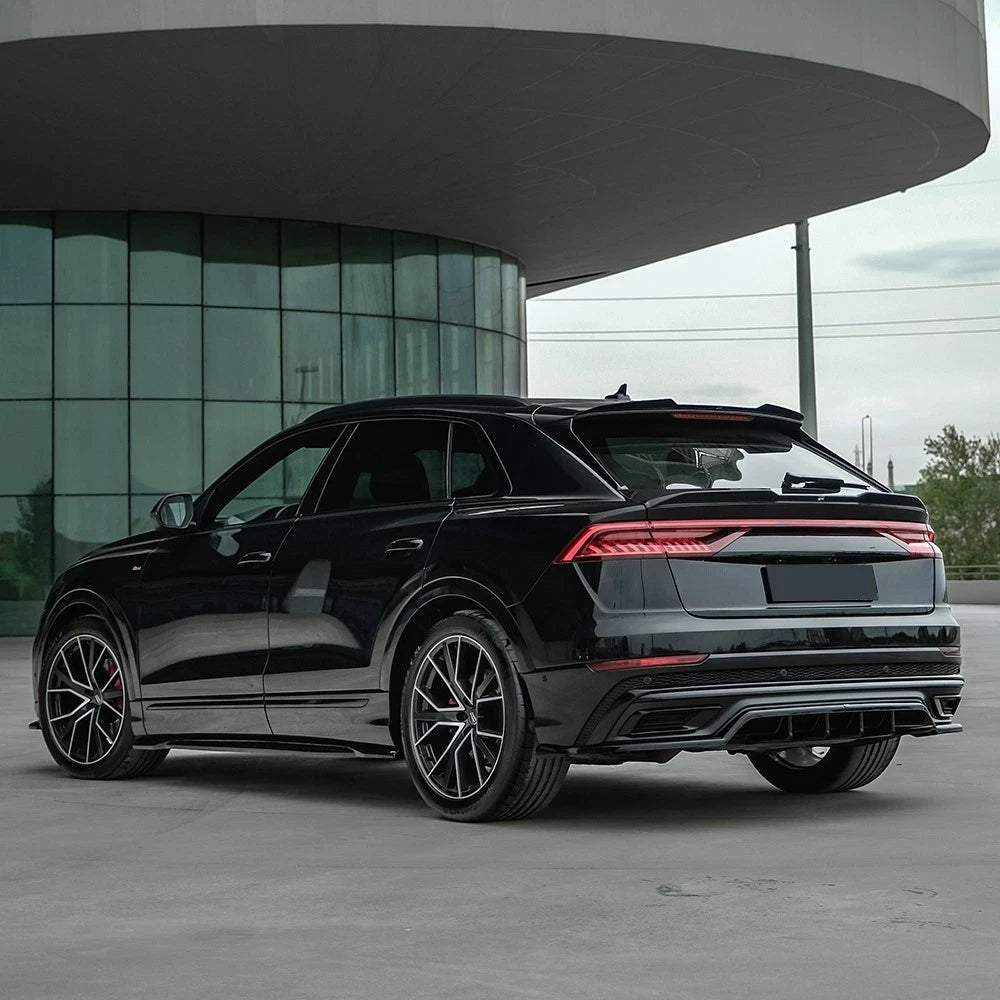 🔥ART.6462 SPLITTER POSTERIORE ADATTO PER AUDI Q8 S-LINE MK1 2018–2023🔥