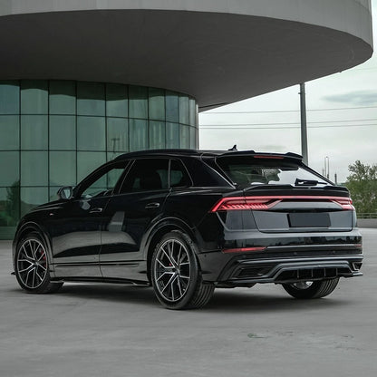 🔥ART.6462 SPLITTER POSTERIORE ADATTO PER AUDI Q8 S-LINE MK1 2018–2023🔥