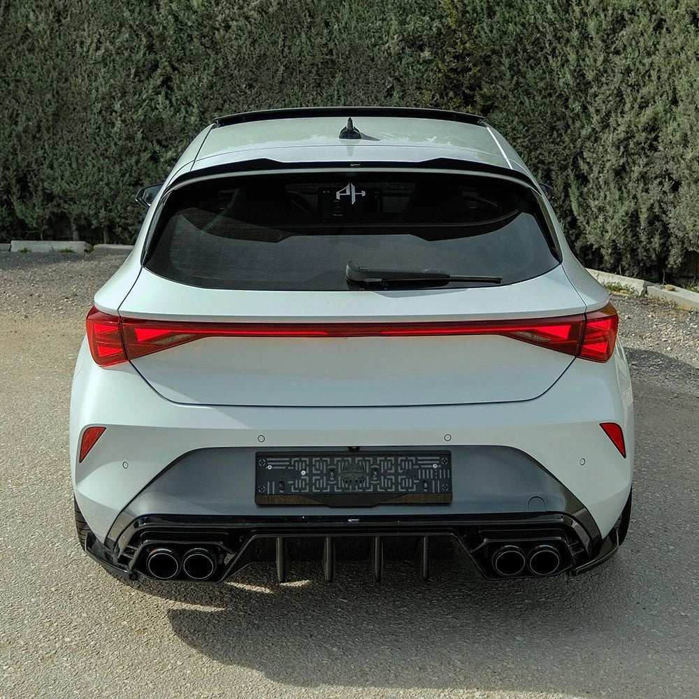 🔥ART.6464 SPLITTER POSTERIORE COMPATIBILE CON CUPRA LEON DAL 2020 V3🔥