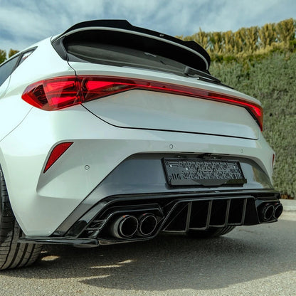🔥ART.6464 SPLITTER POSTERIORE COMPATIBILE CON CUPRA LEON DAL 2020 V3🔥