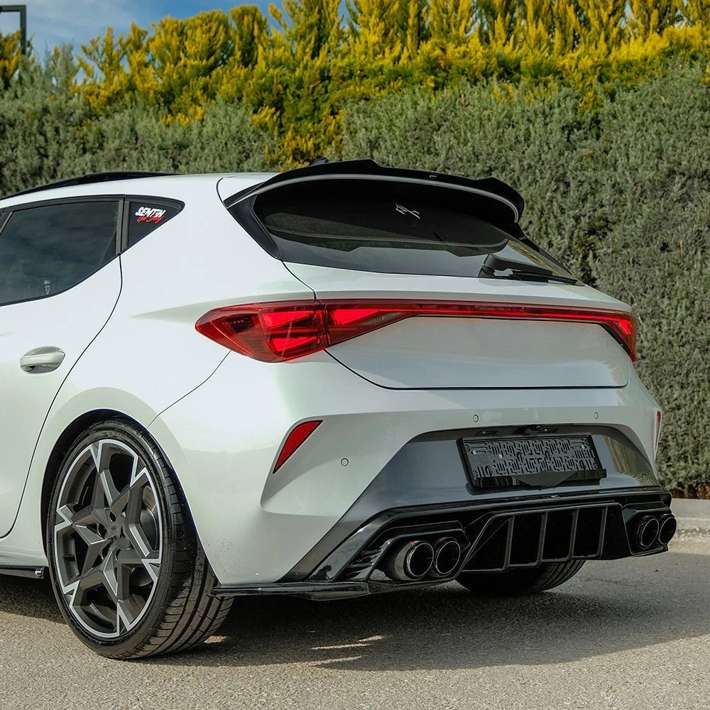 🔥ART.6464 SPLITTER POSTERIORE COMPATIBILE CON CUPRA LEON DAL 2020 V3🔥