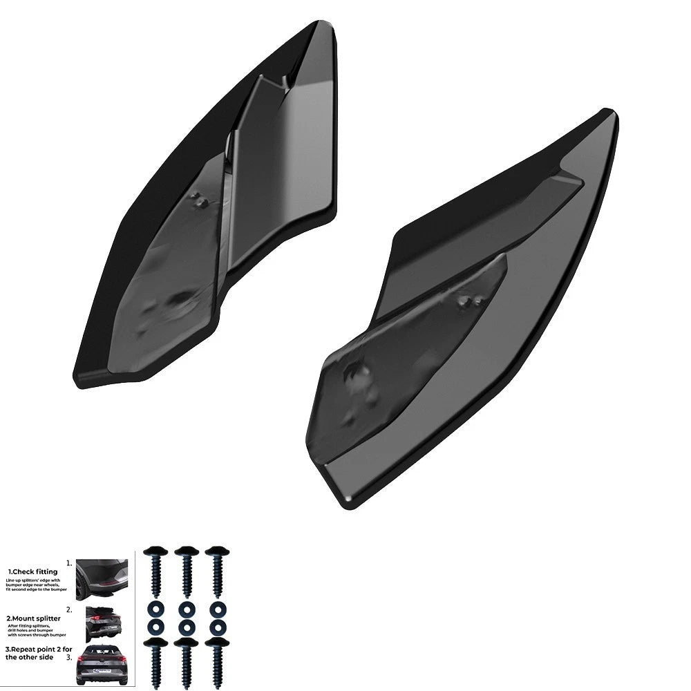 🔥ART.6464 SPLITTER POSTERIORE COMPATIBILE CON CUPRA LEON DAL 2020 V3🔥