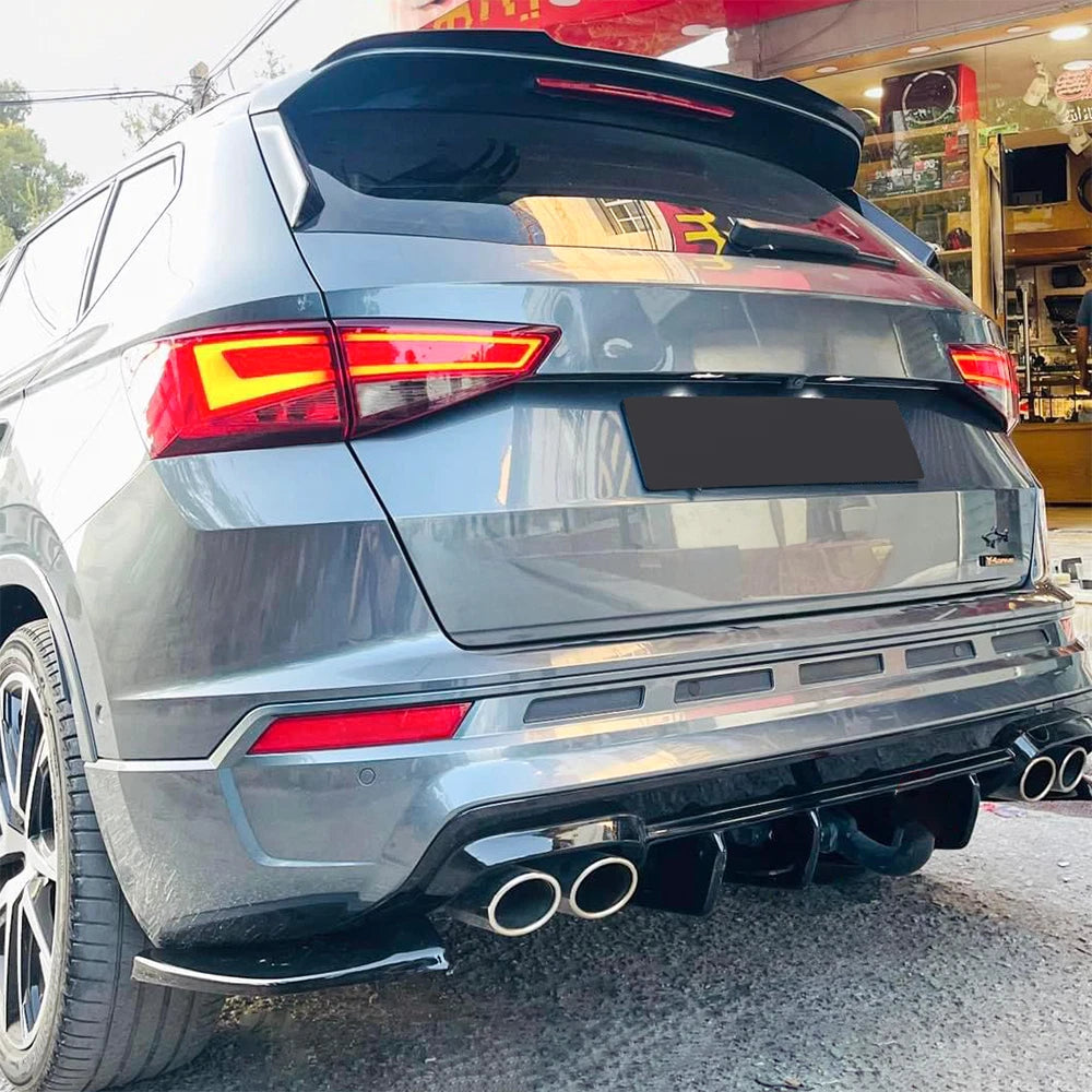 🔥ART.6517 SPLITTER POSTERIORE COMPATIBILE CON CUPRA ATECA MK1 DAL 2018🔥