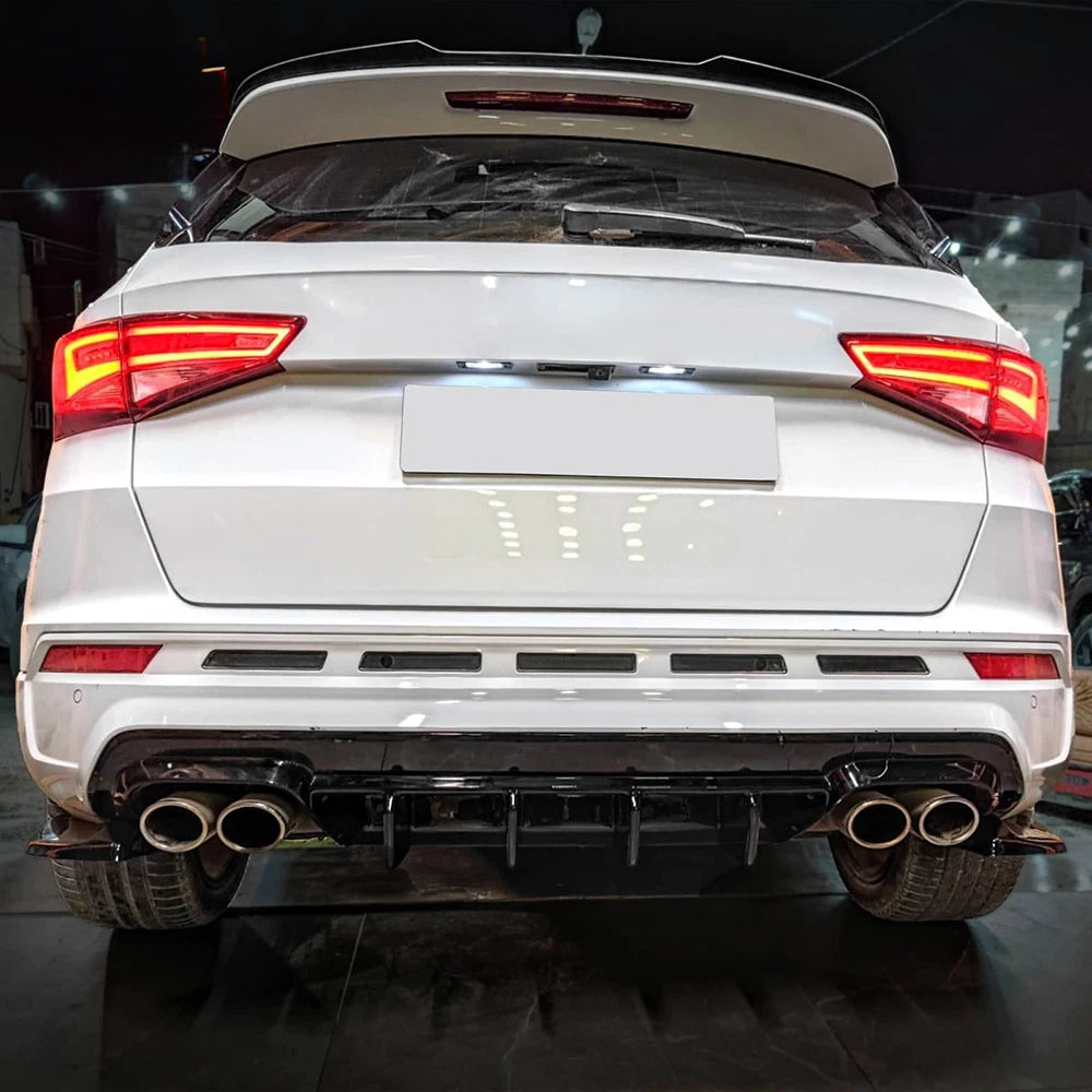 🔥ART.6517 SPLITTER POSTERIORE COMPATIBILE CON CUPRA ATECA MK1 DAL 2018🔥