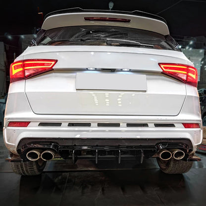 🔥ART.6517 SPLITTER POSTERIORE COMPATIBILE CON CUPRA ATECA MK1 DAL 2018🔥