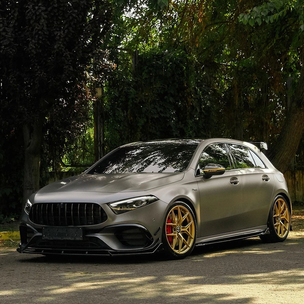 🔥ART.6532 SPOILER ANTERIORE ADATTO PER MERCEDES CLASSE A A45 S W177 DAL 2019🔥