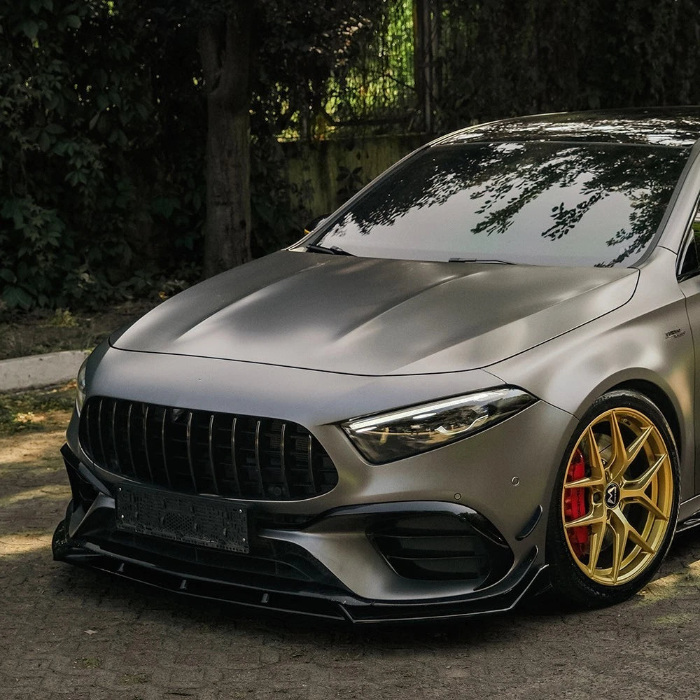 🔥ART.6532 SPOILER ANTERIORE ADATTO PER MERCEDES CLASSE A A45 S W177 DAL 2019🔥