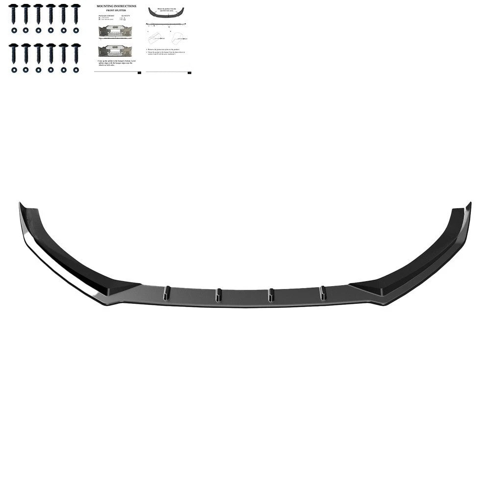 🔥ART.6543 SPOILER ANTERIORE ADATTO PER AUDI A3 8V FACELIFT BERLINA 2016–2020🔥