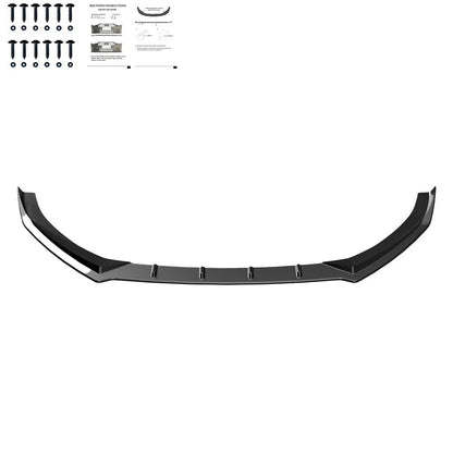 🔥ART.6543 SPOILER ANTERIORE ADATTO PER AUDI A3 8V FACELIFT BERLINA 2016–2020🔥