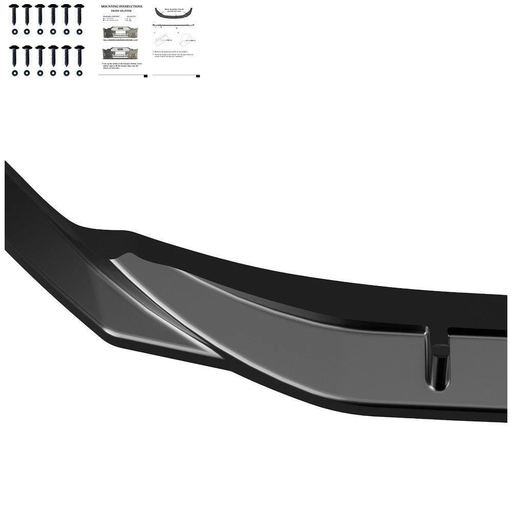 🔥ART.6550 SPOILER ANTERIORE ADATTO PER AUDI A3 8Y BERLINA/SPORTBACK 2020–2024🔥