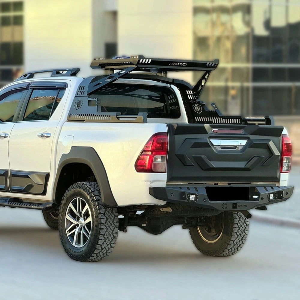🔥ART.6564 PROTEZIONE PORTELLONE ADATTO PER TOYOTA HILUX 8ª GENERAZIONE 15–20🔥