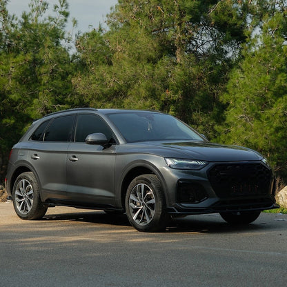 🔥ART.6566 MINIGONNE LATERALE ADATTO PER AUDI SQ5/Q5 S-LINE SUV MK2 2020–2024🔥