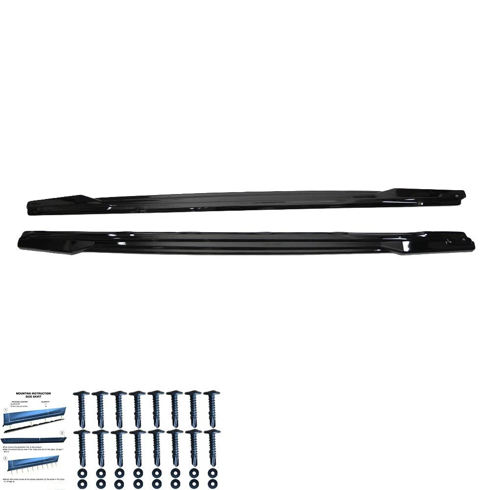 🔥ART.6566 MINIGONNE LATERALE ADATTO PER AUDI SQ5/Q5 S-LINE SUV MK2 2020–2024🔥
