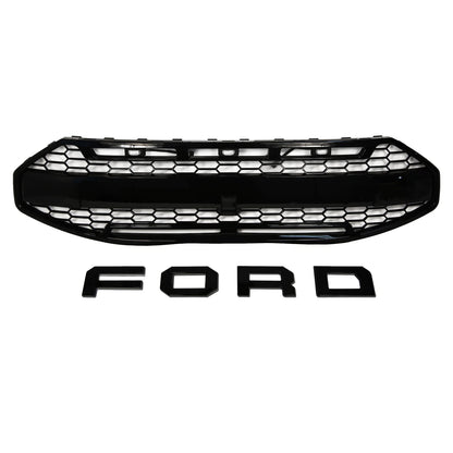 💕ART.6594 GRIGLIA CON LED ADATTO PER FORD COSTUM TRANSIT 2024+ RAPTOR LOOK 💕