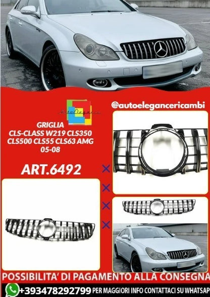 💕ART.6472 GRIGLIA ADATTA PER CLS W219 CLS350 CLS500 CLS55 CLS63 AMG 2005-2008💕