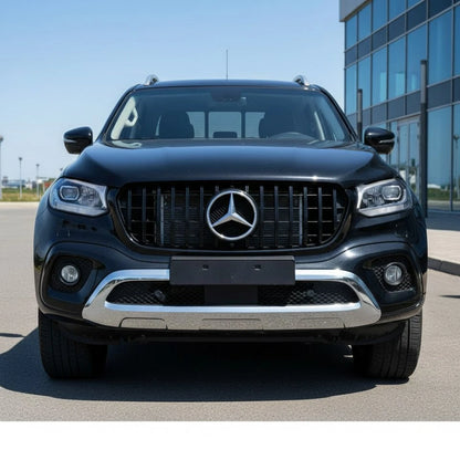 💕ART.6578 GRIGLIA NERA LUCIDA ADATTO PER MERCEDES CLASSE X W470 2017+💕