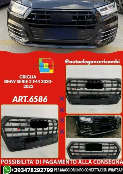 💕ART.6585 GRIGLIA NERA ADATTO PER AUDI Q5 SQ5 2018-2021 LOOK SPORTIVO💕