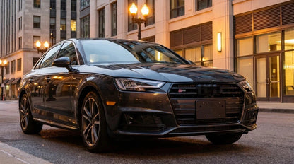 💕ART.6334 GRIGLIA NERA LUCIDA ADATTO PER AUDI A4 B9 8W 2016-2019 LOOK S4💕