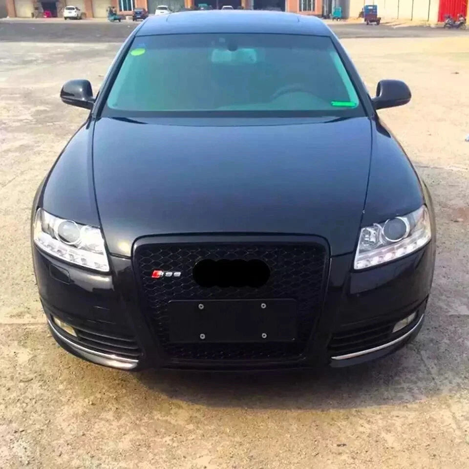 💕ART. 6303 GRIGLIA NERA ADATTO PER AUDI A6 S6 C7 2012-2015 LOOK RS6💕