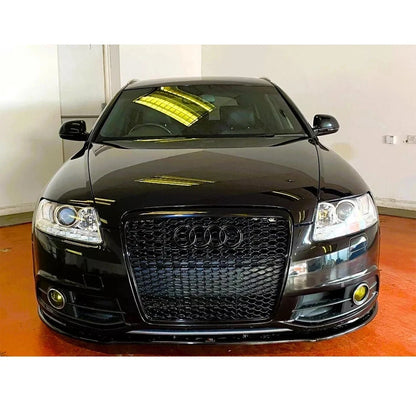 💕ART. 6303 GRIGLIA NERA ADATTO PER AUDI A6 S6 C7 2012-2015 LOOK RS6💕