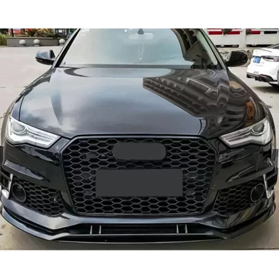 💕ART. 6303 GRIGLIA NERA ADATTO PER AUDI A6 S6 C7 2012-2015 LOOK RS6💕