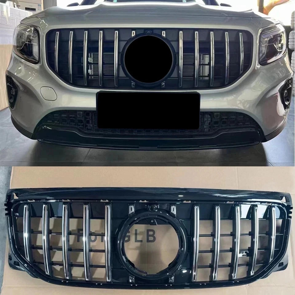💕ART.6241 GRIGLIA CROMATA ADATTA PER MERCEDES GLB x247 2024+ GT LOOK💕
