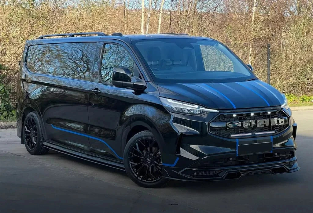 💕ART.6204 GRIGLIA NERA ADATTA PER FORD TRANSIT CUSTOM 2024+ RAPTOR LOOK💕