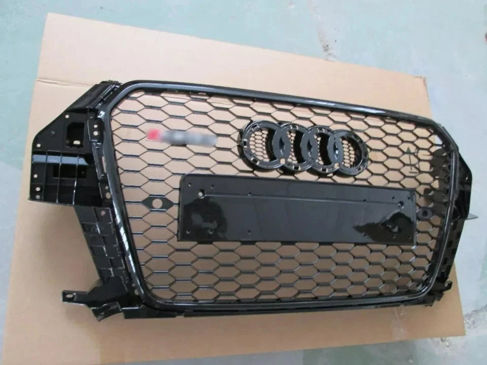 💕ART.6200 GRIGLIA NERA NIDO D'APE ADATTA PER AUDI Q3 8U 2012-2015 LOOK RSq3💕