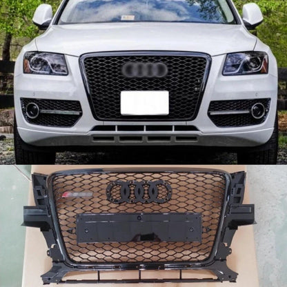 💕ART.6150 GRIGLIA NERA LUCIDA ADATTA PER AUDI Q5 8R 2008-2012 RSQ5 LOOK💕