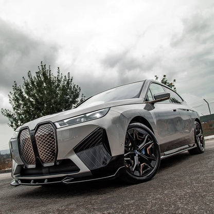 🔥ART.6656 MINIGONNE LATERALI COMPATIBILI CON BMW iX M-PACK I20 DAL 2021🔥