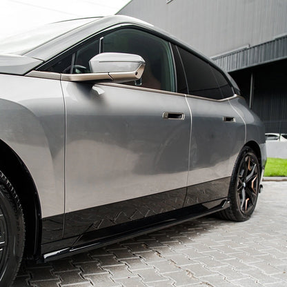 🔥ART.6656 MINIGONNE LATERALI COMPATIBILI CON BMW iX M-PACK I20 DAL 2021🔥