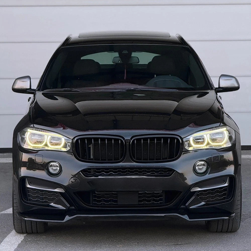 🔥ART.6668 SPOILER ANTERIORE ADATTO PER BMW X6 F16 M 2014–2019🔥