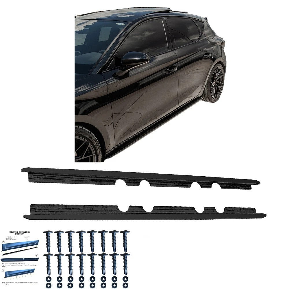 🔥ART.6677 MINIGONNE LATERALI COMPATIBILI CON CUPRA / SEAT LEON DAL 2020🔥