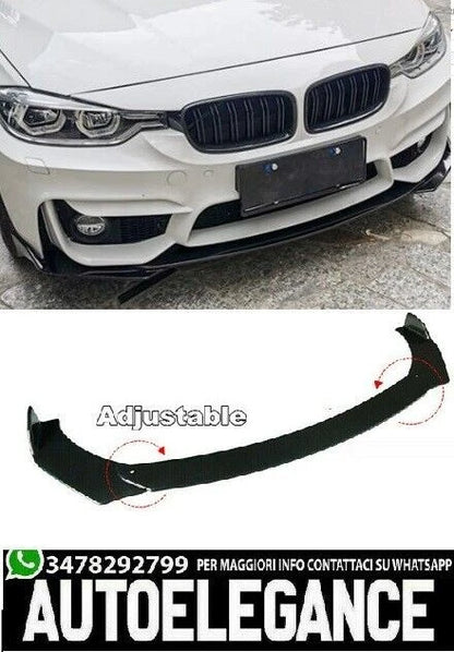 SOTTO PARAURTI SPLITTER ADATTO PER BMW SERIE 3 F30 F31 LOOK M